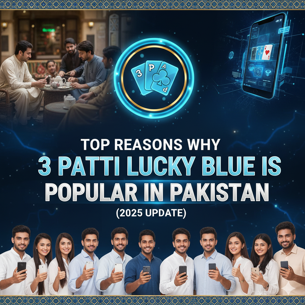 Top Reasons Why 3 Patti Lucky Blue is Popular in Pakistan 2025